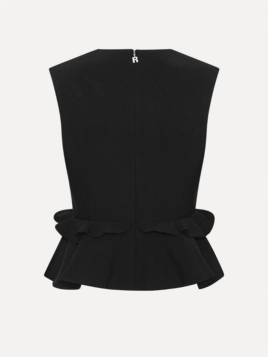 V-neck Flower Top