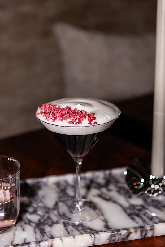 Martini glass clear