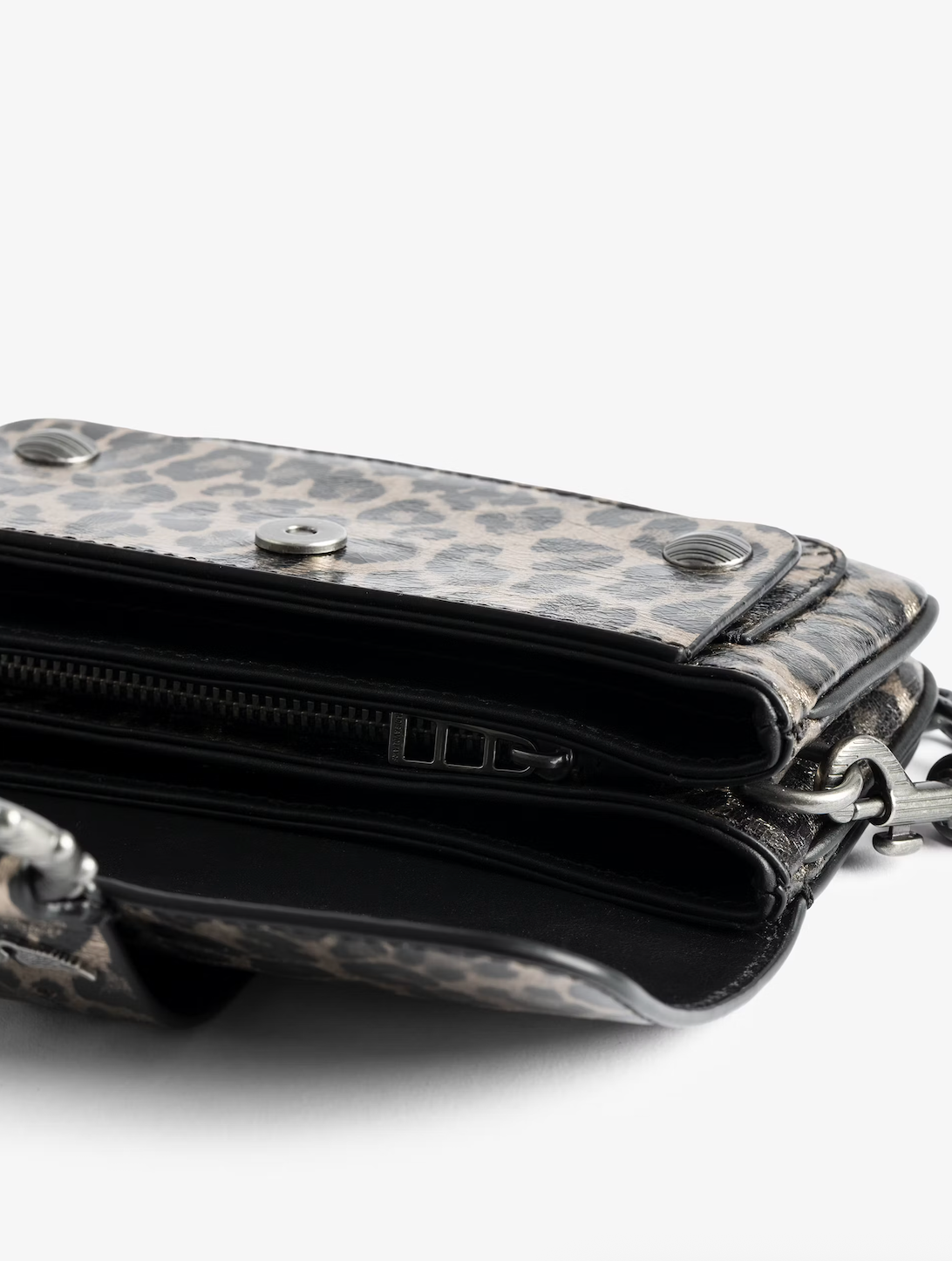 Kate wallet metal leo