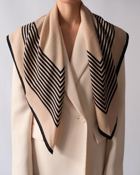 Wool Striped Scarf