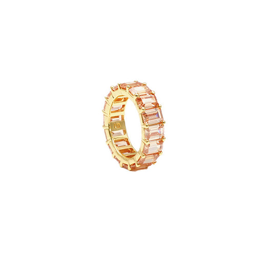 Chunky colorful ring