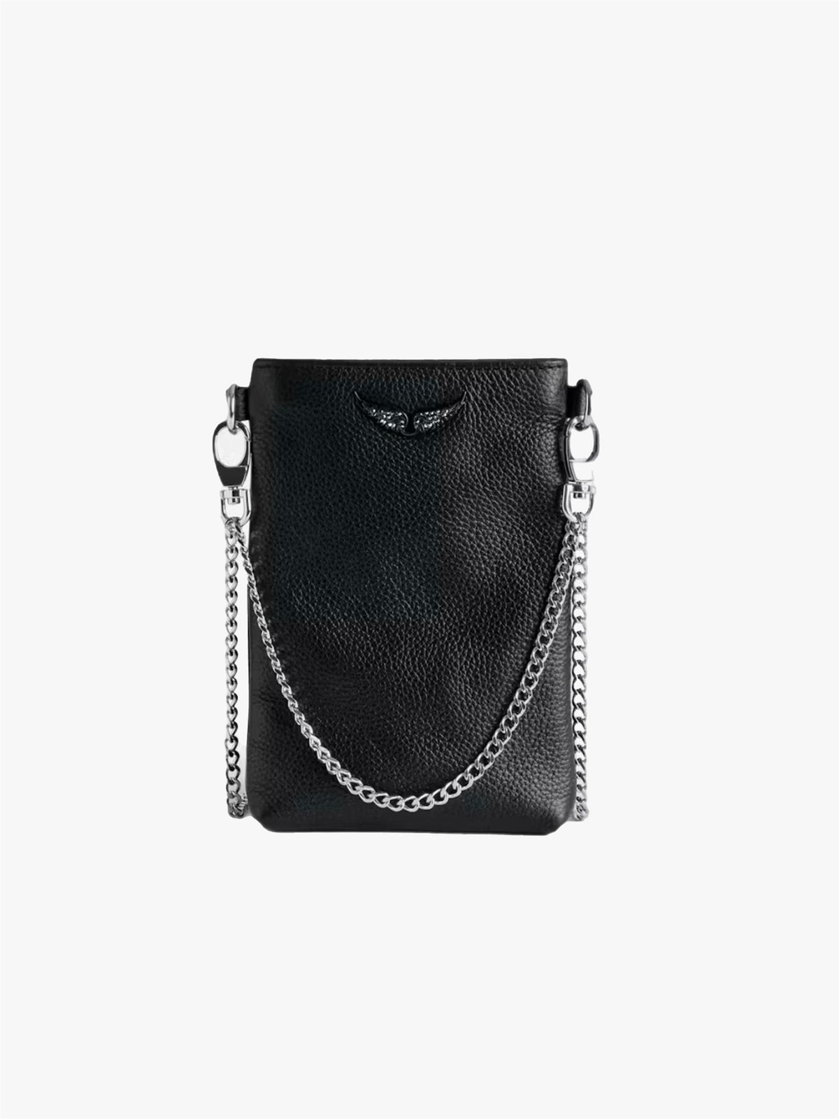 Rock phone pouch grained