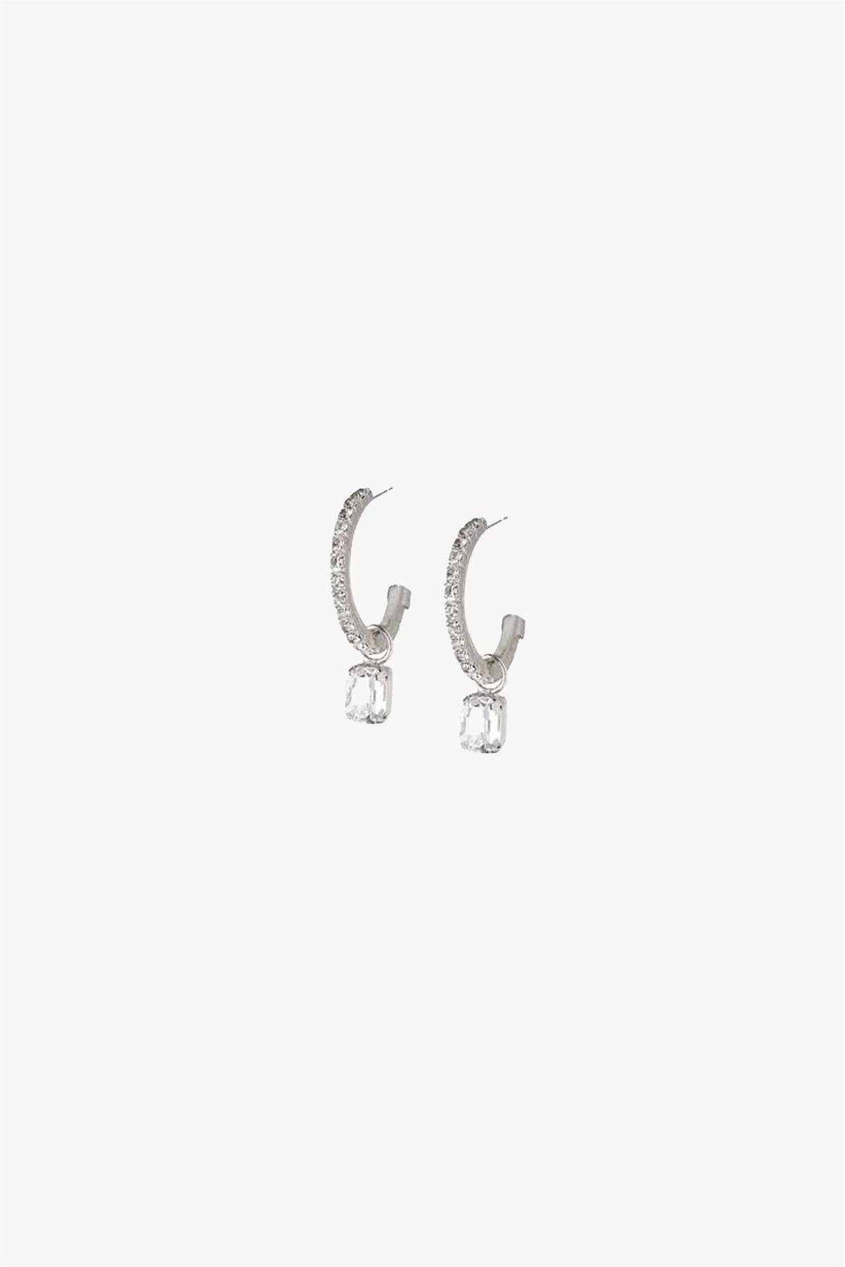 Emilia Earrings Rhodium