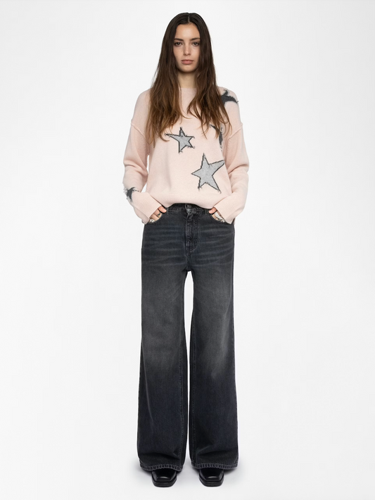 Markuz stars jumper 100% cashmere