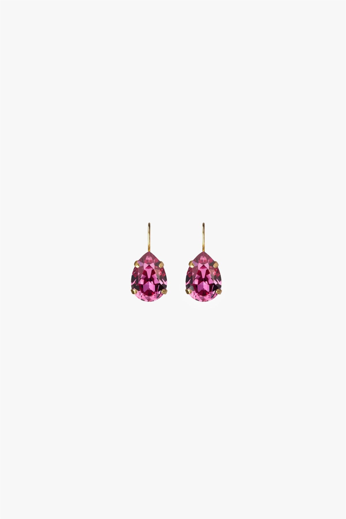 Mini Drop Clasp Earring Gold