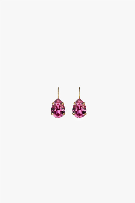 Mini Drop Clasp Earring Gold