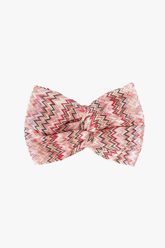 Viskose chevronbånd med lurex