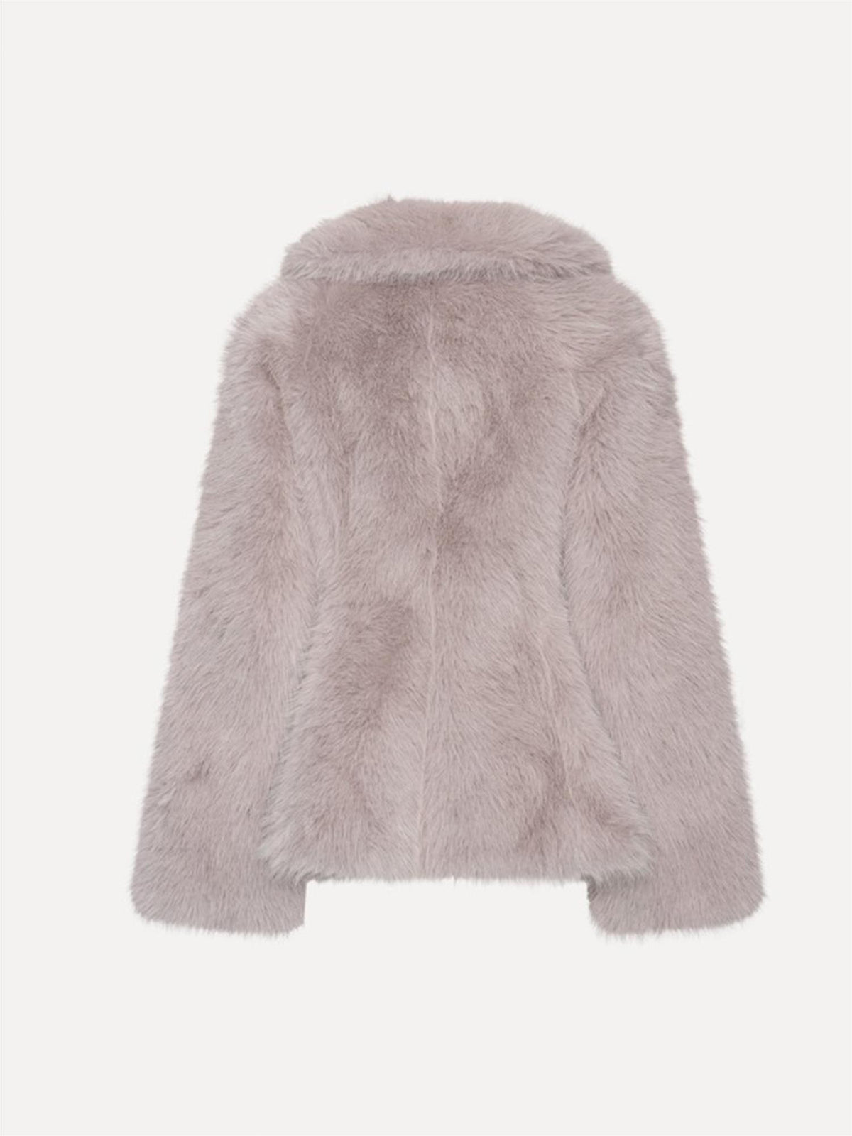Faux Fur Flared Jacket
