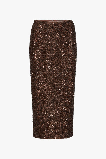 Sequin pencil skirt