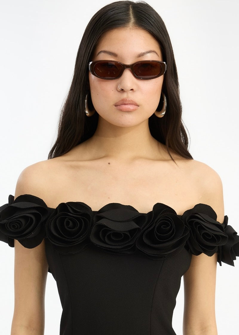 Rectangular oval frame