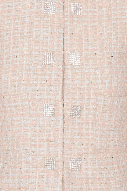 Boucle cropped jacket
