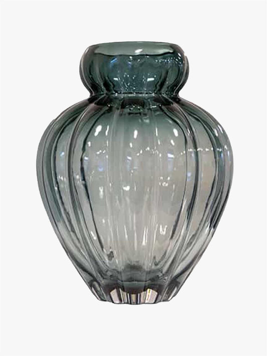 Audrey Vase Large Petrol Blue