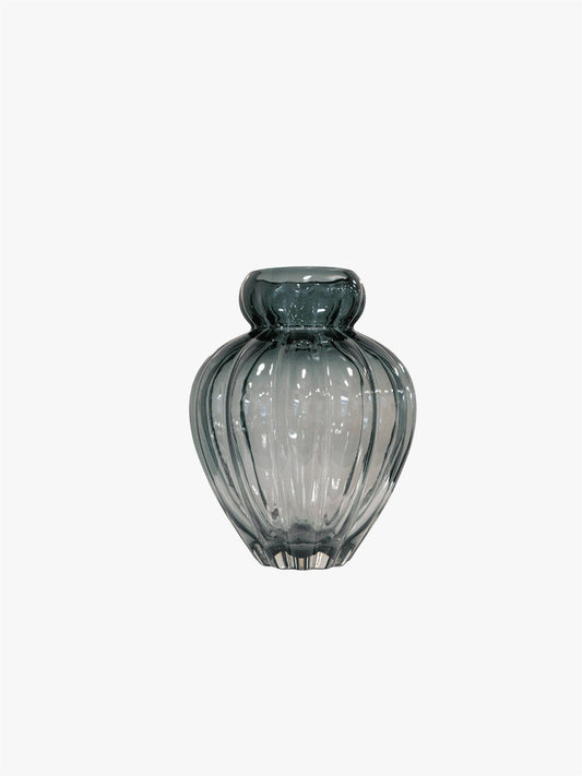 Audrey Vase Small Petrol Blue