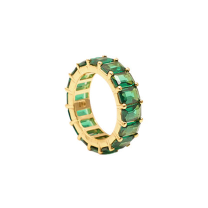 Chunky colorful ring