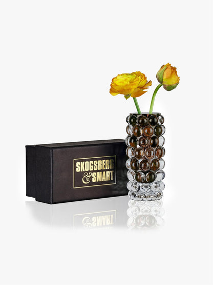 Hurricane  boule mini vase tobacco