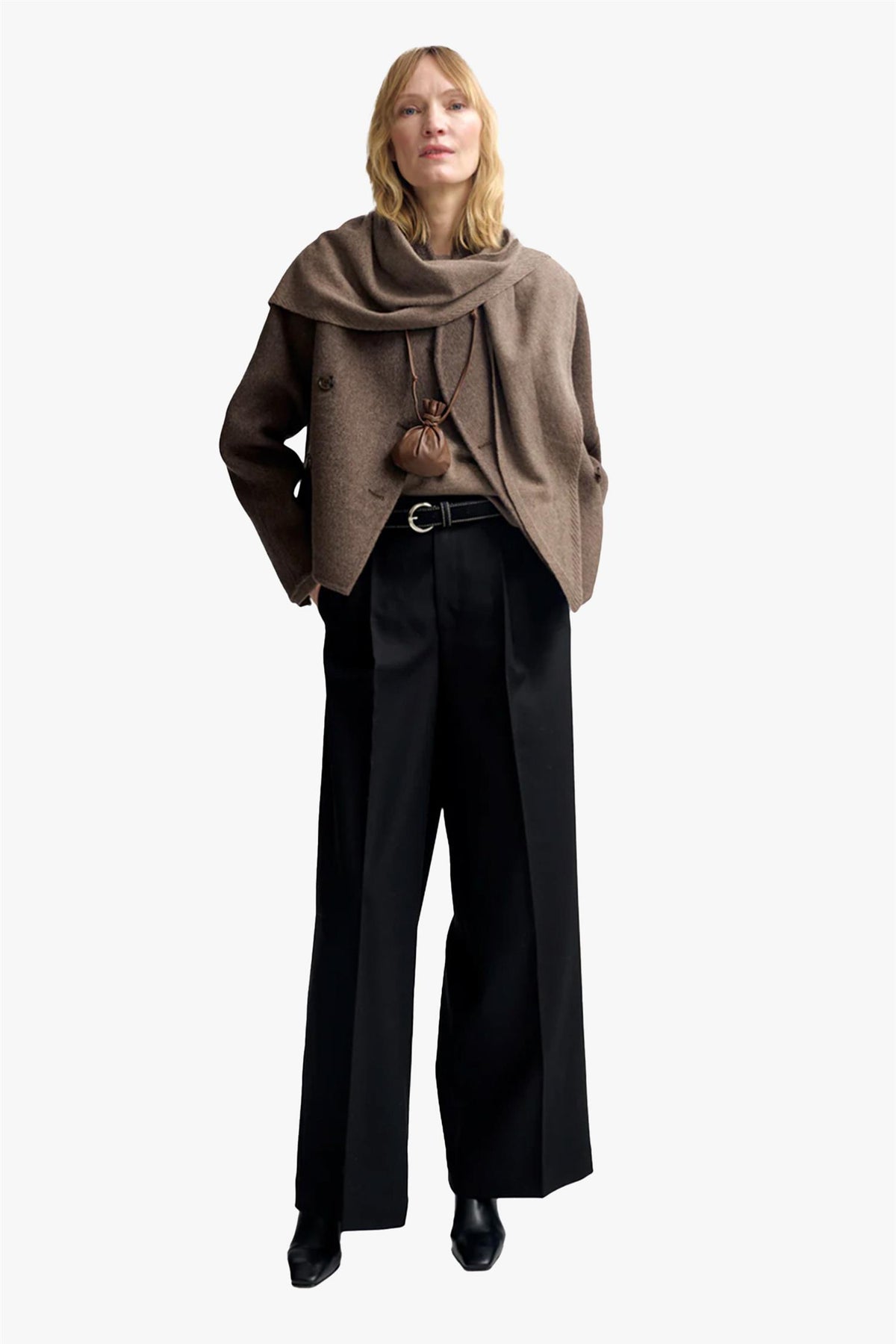 Mira wool scarf