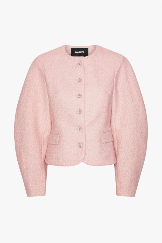 Cocoon sleeved jacket