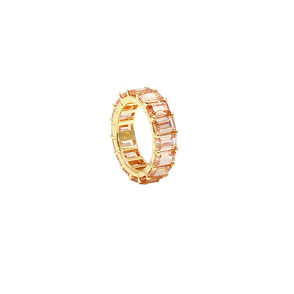 Chunky colorful ring