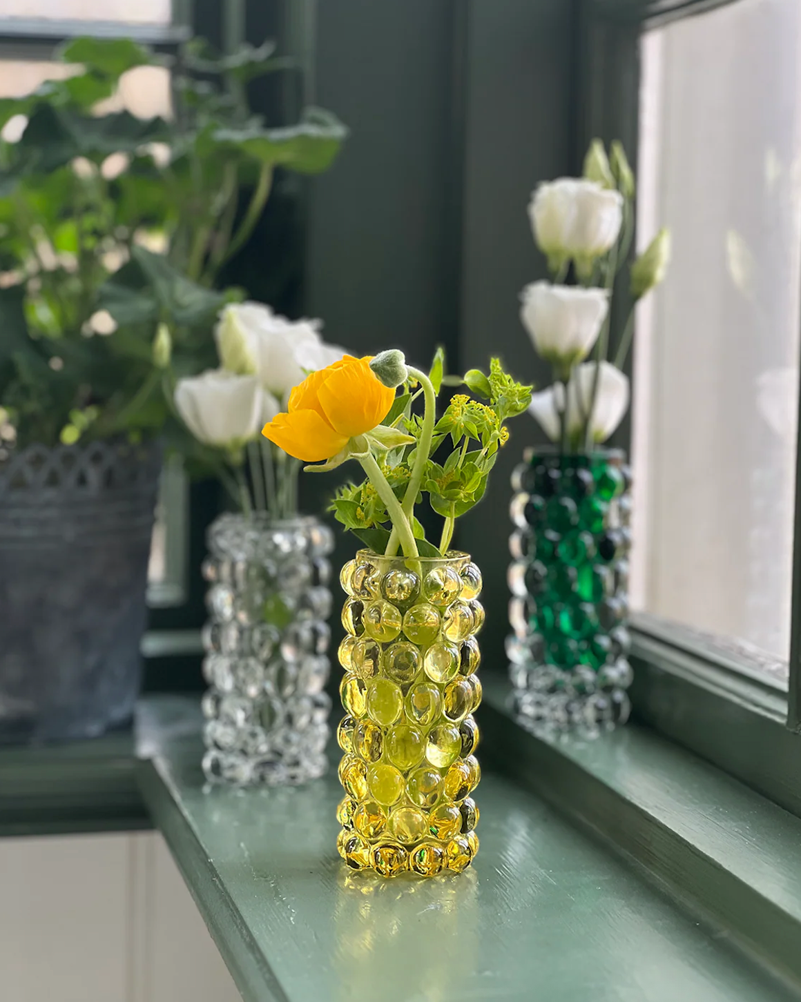Hurricane  boule mini vase limone