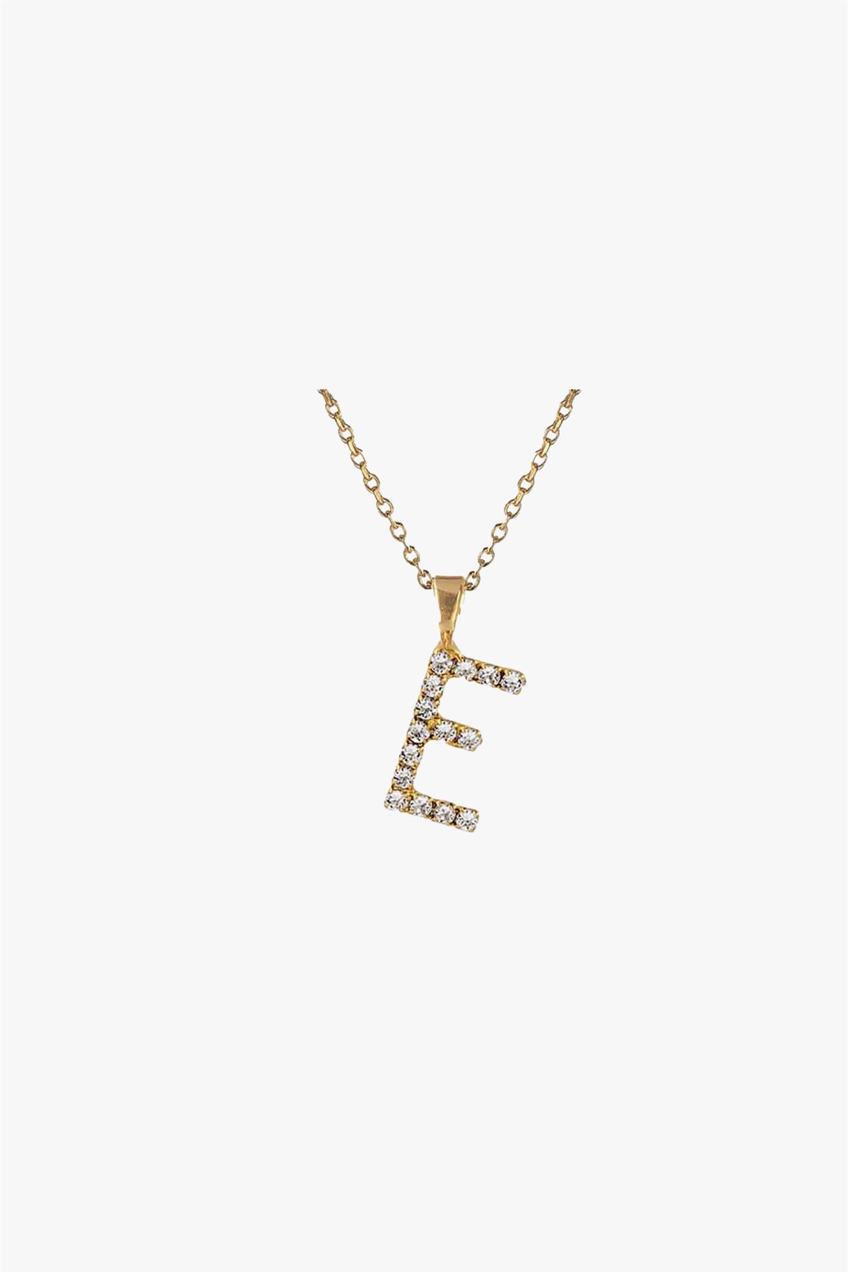 Mini Letter Necklace E