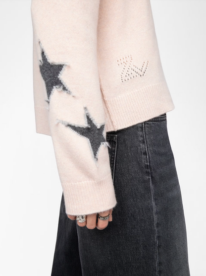 Markuz stars jumper 100% cashmere