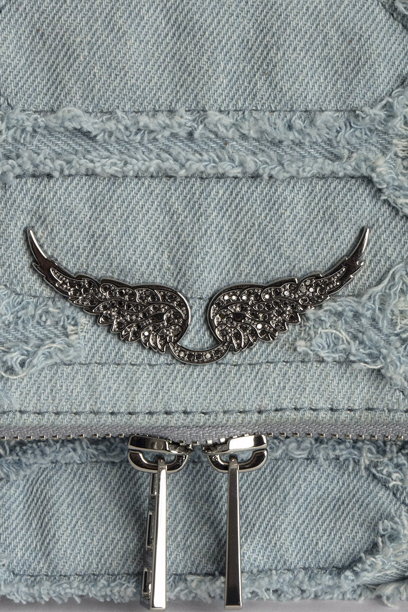 Rocky Fringed Denim