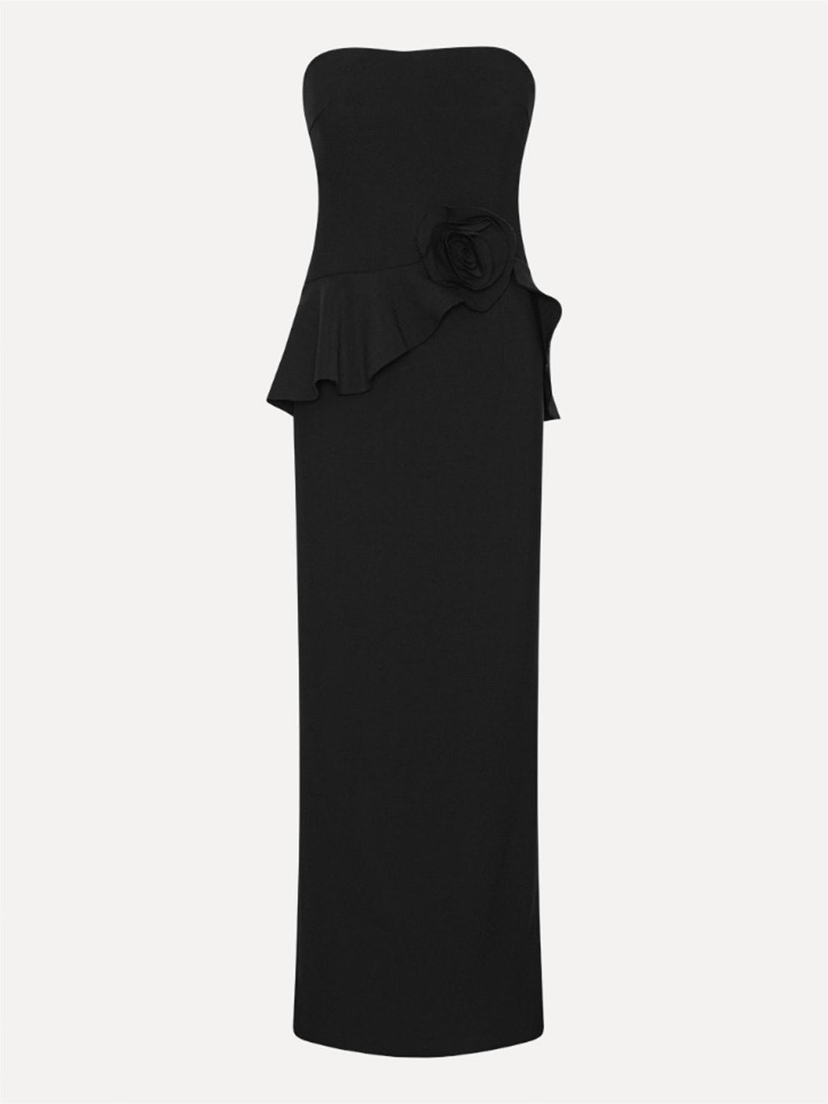 Flower Strapless Dress