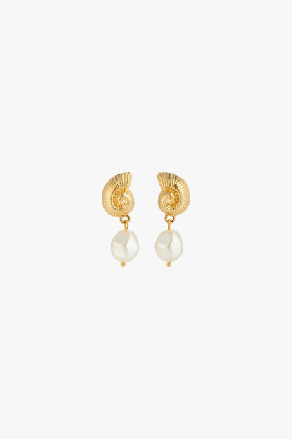 Seadora Earrings Gold