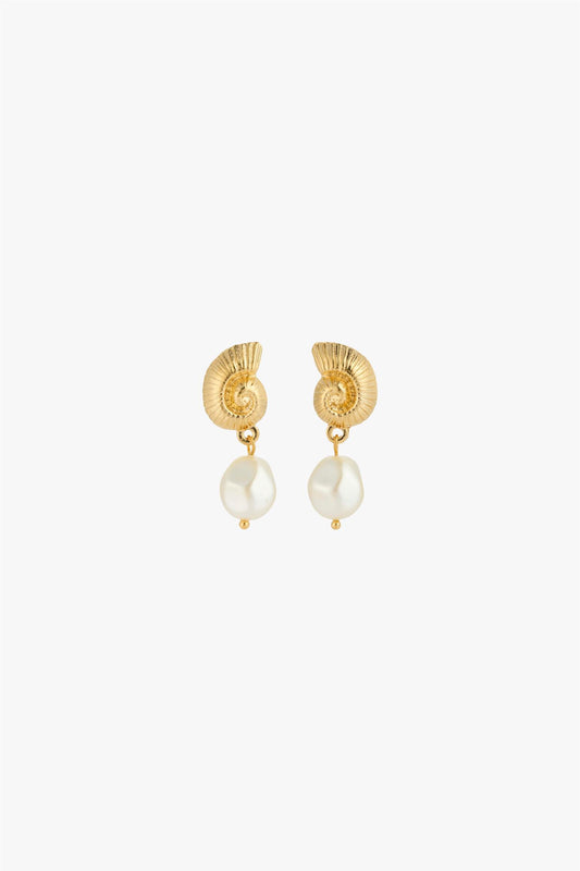 Seadora Earrings Gold