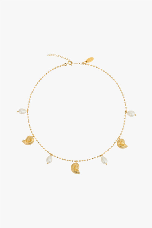 Seadora Necklace Gold