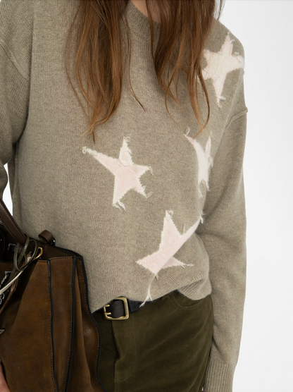 Markuz stars jumper 100% cashmere