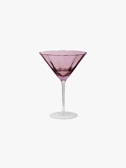 Martini glass plum