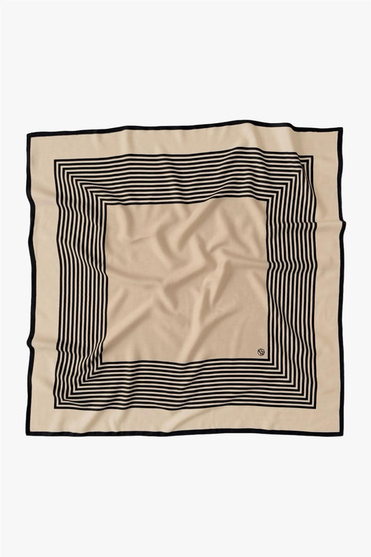 Wool Striped Scarf