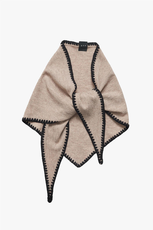 Mina Stiched Merino Scarf