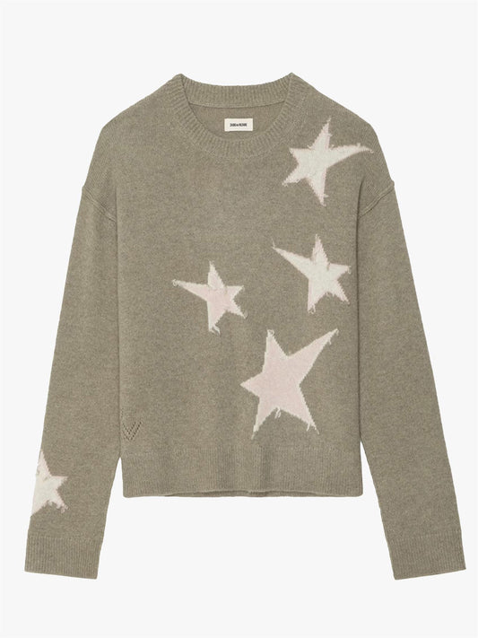 Markuz stars jumper 100% cashmere