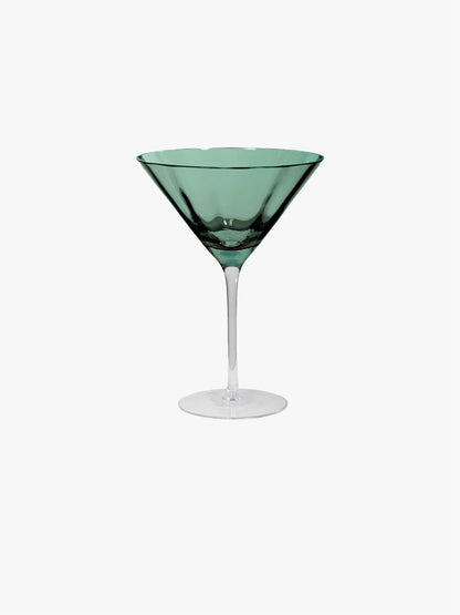 Martini glass green