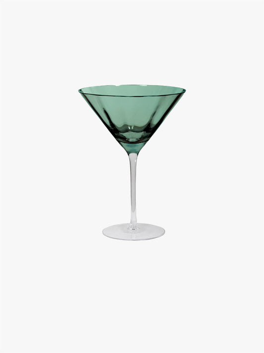 Martini glass green