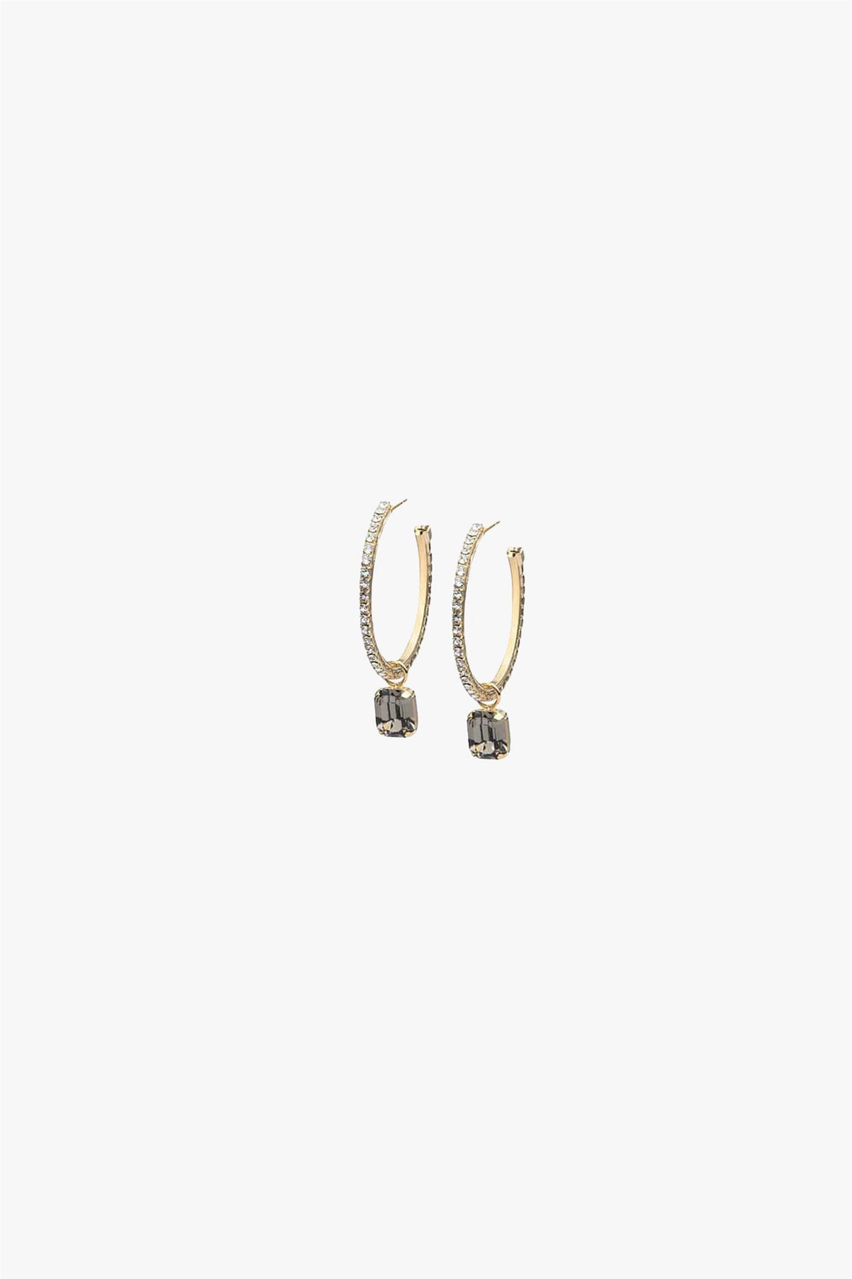Lydia Loop Earrings Gold