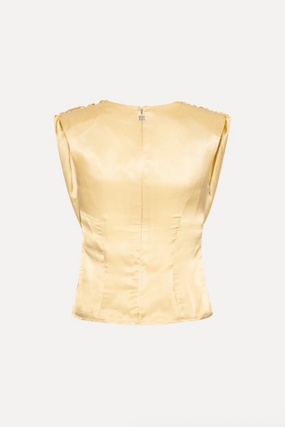 Chiffon waterfall top