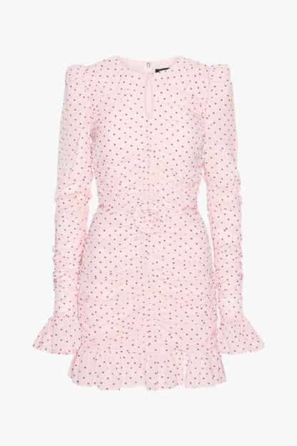 Mini ruched dress
