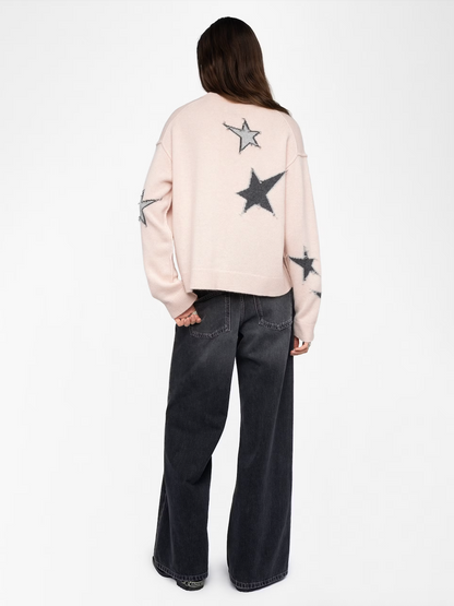 Markuz stars jumper 100% cashmere