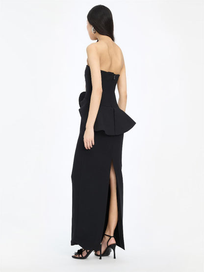 Flower Strapless Dress