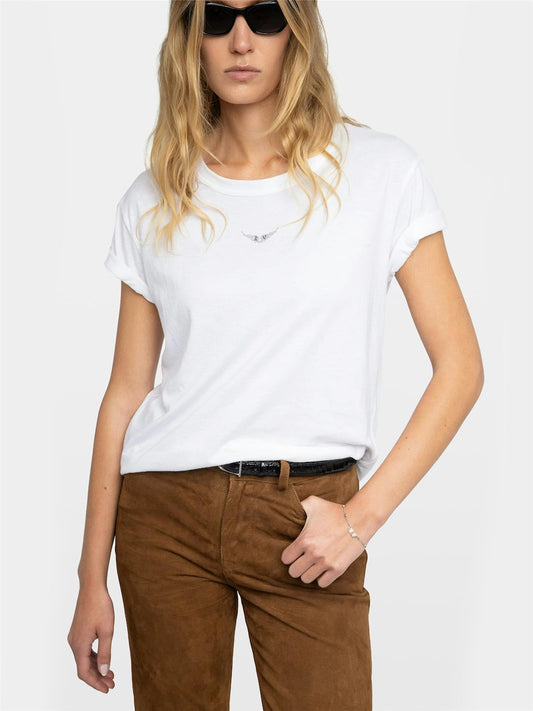 Marta wings strass t-shirt