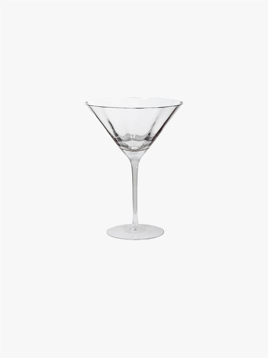 Martini glass clear