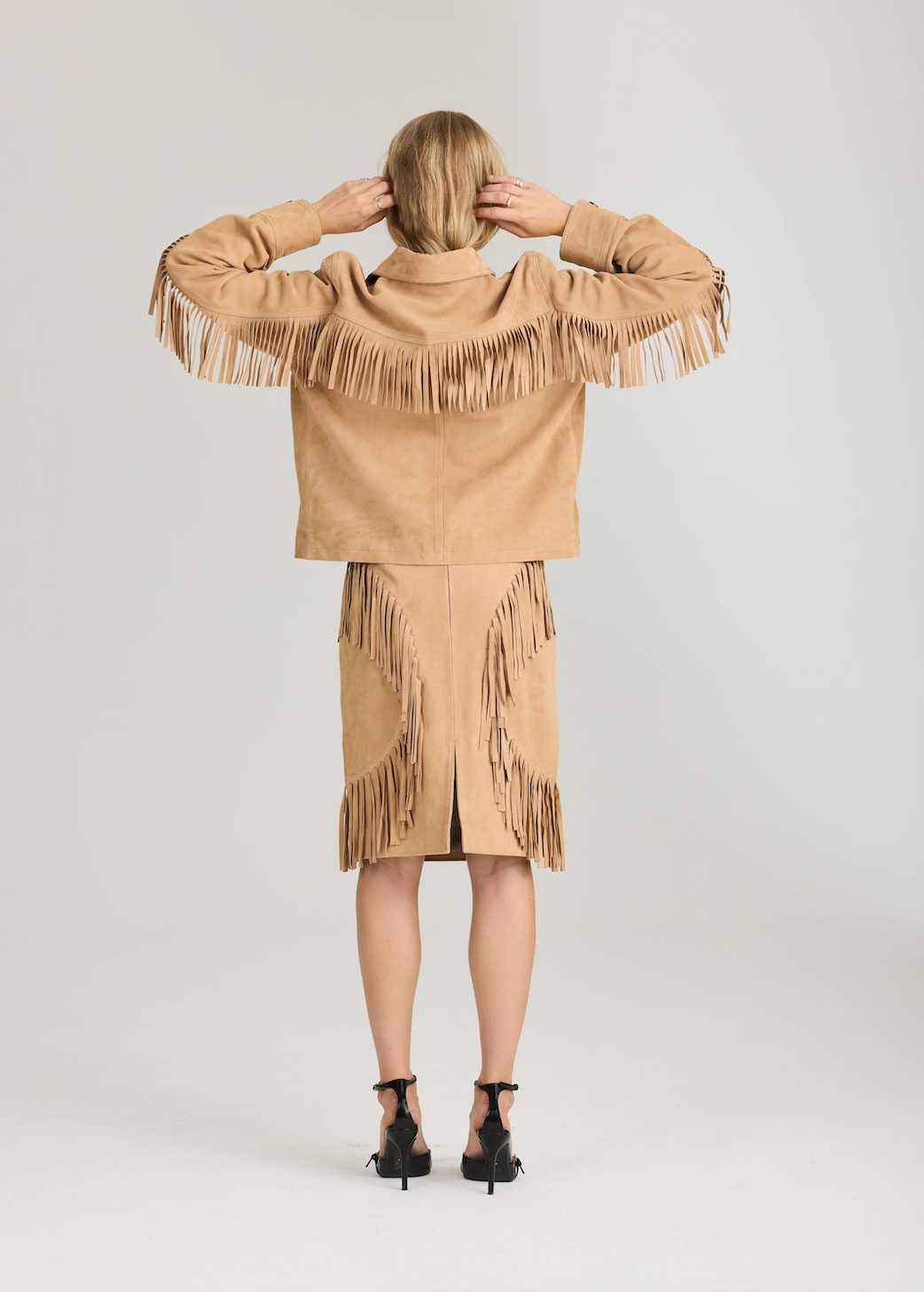 Bay fringe jacket