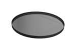 The Round Mirror Tray Grey