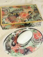 Fico D`India Glass Plate & Soap
