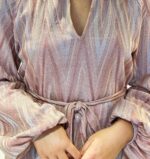 Pink lurex kjole - Bilde 4