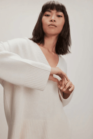 Chunky v-neck - Bilde 3