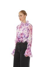 Chiffon ruffle top - Bilde 4